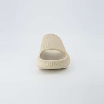 CUSHIONAIRE Men's Cloud Recovery Pool Slide - Khaki Size 11