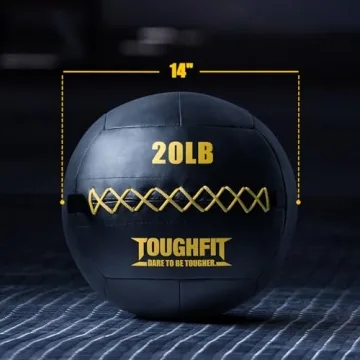 ToughFit Soft Wall Ball Set for Strength Training