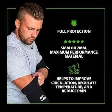 Bear KompleX Elbow Sleeves (Pair) for Optimal Workout Support