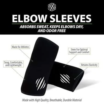 Bear KompleX Elbow Sleeves (Pair) for Optimal Workout Support