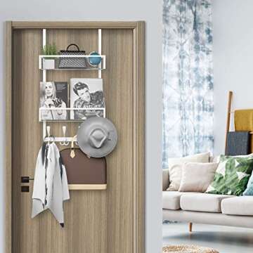 Organize Your Space with Kaiferty Over The Door Hooks