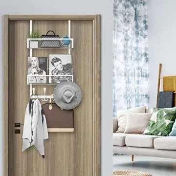 Organize Your Space with Kaiferty Over The Door Hooks