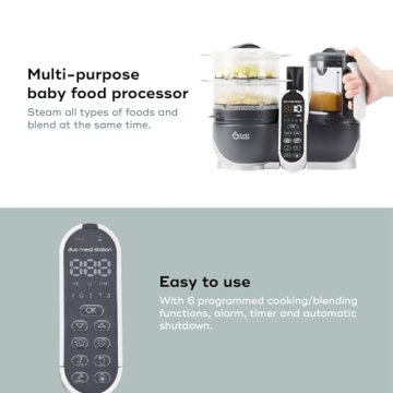 Babymoov Duo Meal Station - 6-in-1 Baby Food Maker