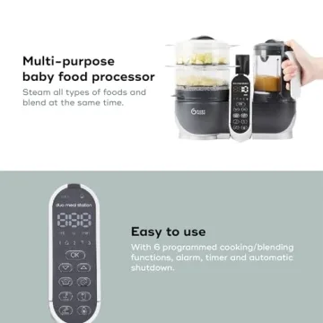 Babymoov Duo Meal Station - 6-in-1 Baby Food Maker