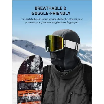 AstroAI Balaclava Ski Mask for Winter Outdoor Activities