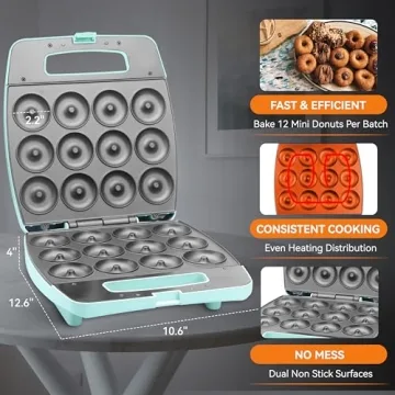 Bakery Style Mini Donut Maker for Creative Bakers
