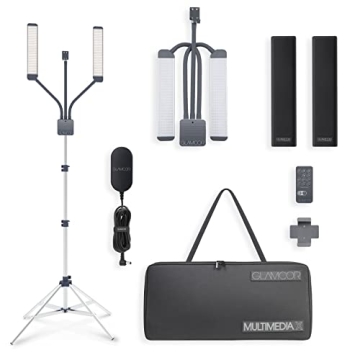 GLAMCOR Multimedia X Portable LED Lighting Kit Remote Control