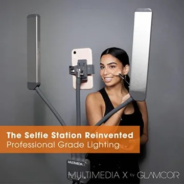 GLAMCOR Multimedia X Portable LED Lighting Kit Remote Control