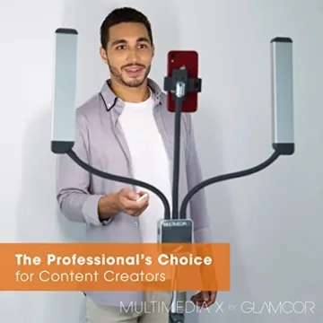 GLAMCOR Multimedia X Portable LED Lighting Kit Remote Control