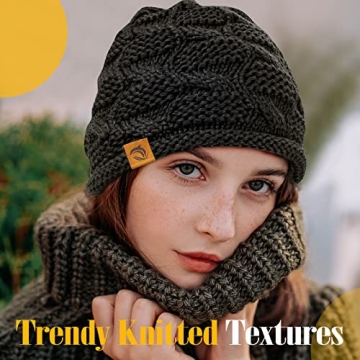 Stylish Winter Knit Ponytail Beanie for Women - URECOVER