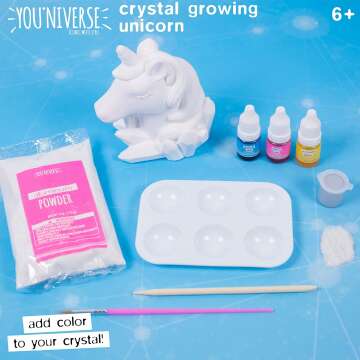 3D Crystal Growing Unicorn STEM Kit for Kids