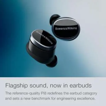Bowers & Wilkins Pi8 Wireless Earbuds - Premium Sound & Comfort