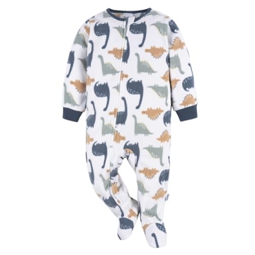 Gerber Baby Boys' Toddler Fleece Footed Pajamas 3-pack - Adorable and Comfortable Sleepwear