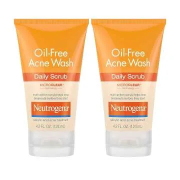 Neutrogena Acne Scrub - Exfoliating Daily Face Wash
