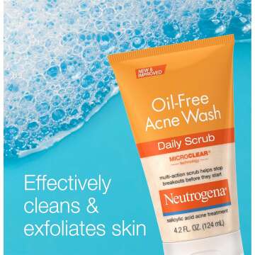 Neutrogena Acne Scrub - Exfoliating Daily Face Wash