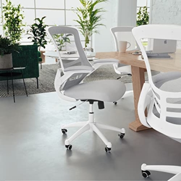 Flash Furniture Ergonomic Mid-Back Office Chair for Comfort
