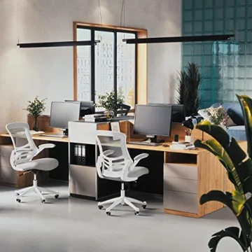 Flash Furniture Ergonomic Mid-Back Office Chair for Comfort