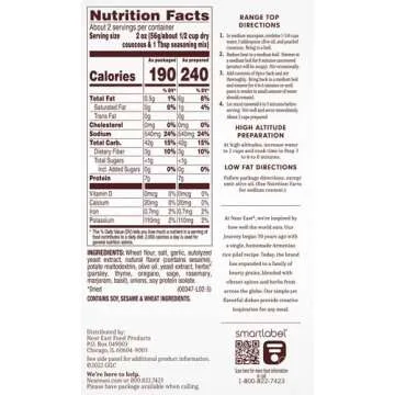 Near East Couscous Roasted Garlic & Olive Oil 4.7 Oz