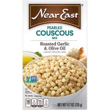 Near East Couscous Roasted Garlic & Olive Oil 4.7 Oz