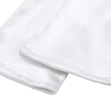 BABEYOND Long Opera Party 20s Satin Gloves Tea Party Stretchy Adult Size Elbow Length