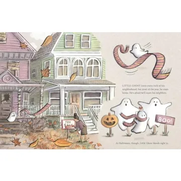 Little Ghost Makes a Friend Book for Children Ages 2-8