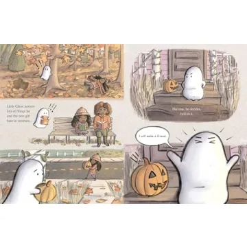 Little Ghost Makes a Friend Book for Children Ages 2-8
