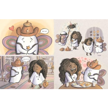 Little Ghost Makes a Friend Book for Children Ages 2-8