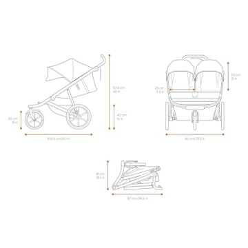 Thule Urban Glide 2 Jogging Stroller for Active Families