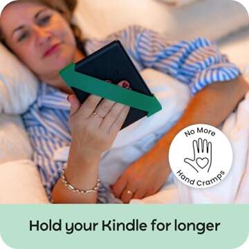 Strapsicle Kindle Hand Strap, Pack of 2, Compatible with Kindle Paperwhite 11th & 2022 Generation, E...