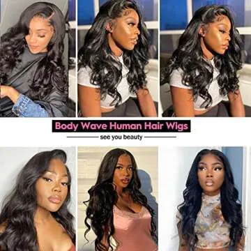 ISEE Hair 180% Density Body Wave Lace Front Wig