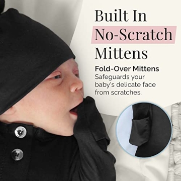 Stroller Society Knotted Gown for Newborns - Gender Neutral