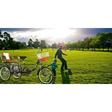 MENGYY Adult Tricycle - Comfortable Folding Bicycle for All