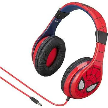 eKids Spiderman Kids Headphones with Volume Control