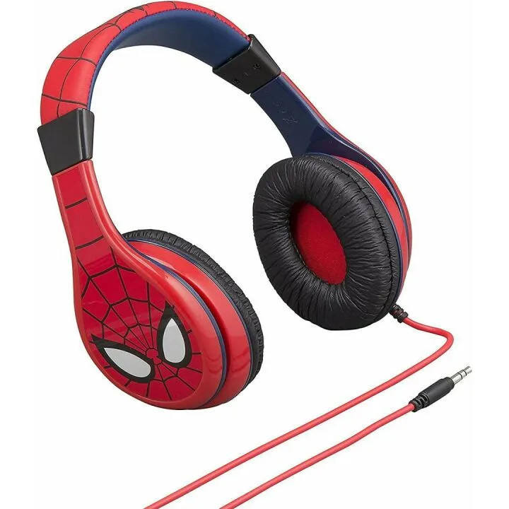 eKids Spiderman Kids Headphones with Volume Control
