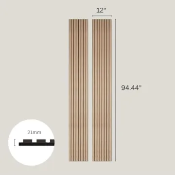 Elegant 3D Wood Wall Panels for Interior Décor