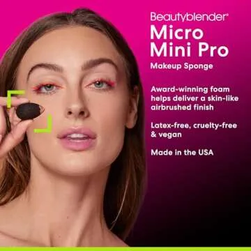 Beautyblender Micro Mini Pro Black Sponges - Flawless Finish