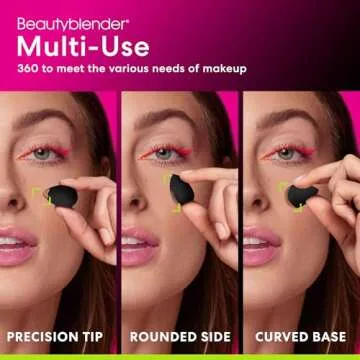Beautyblender Micro Mini Pro Black Sponges - Flawless Finish