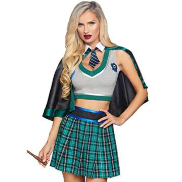 Leg Avenue Women's Spellbinding School Girl Costume