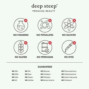 Deep Steep Bubble Bath, Brown Sugar Vanilla, 17 Ounce