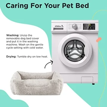 Comfortable Medium Dog Bed for Plush Napping