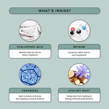 Avatara - Kombucha The Super Cleanse Face Wash, Natural Skin-Balancing Facial Cleanser, Face Cleanser with Hyaluronic Acid and Chicory Root, Skincare for Boys, Girls & Teens 4.05 fl. Oz.