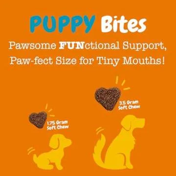 Zesty Paws Calming Chews for Dogs Composure & Relaxation for Everyday Stress & Separation Turkey Puppy 90 Count