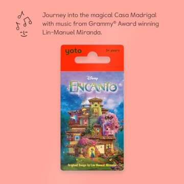 Yoto Disney Encanto: Original Songs – Kids Musical Card for Use with Player & Mini All-in-1 Audio ...