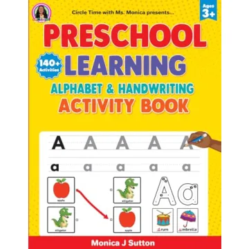 Engaging Preschool Learning: Alphabet & Handwriting Activity Book for Little Learners