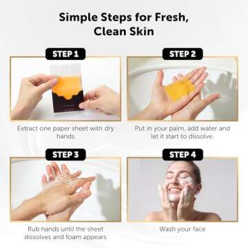 VALITIC Kojic Acid Dark Spot Corrector Soap Sheets - Travel Size