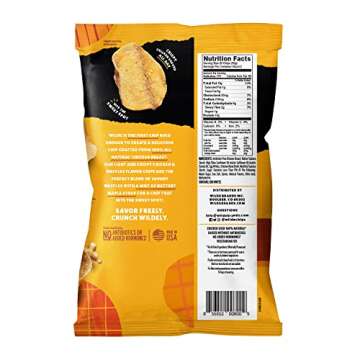 WILDE Chicken & Waffles Protein Chips, Thin and Crispy, High Protein, Keto, Made with Real Ingredien...