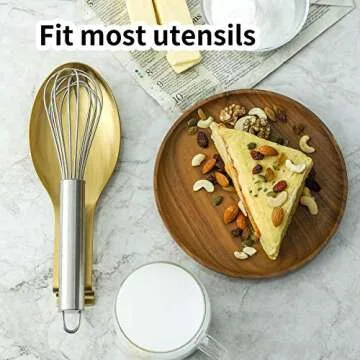 Gold Spoon Rest - Durable Stainless Steel Kitchen Accessory