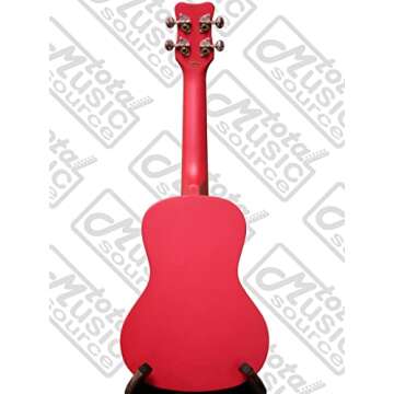 Kohala 4-String Ukulele in Vibrant Red for Everyone