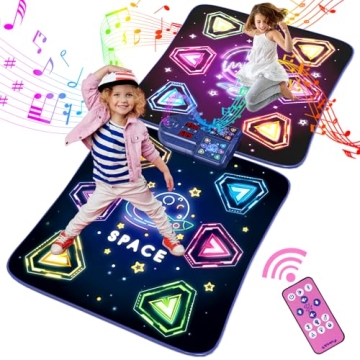 TooLion Kids Dance Mat – Fun & Interactive Dance Toy for 3-12 Year Olds