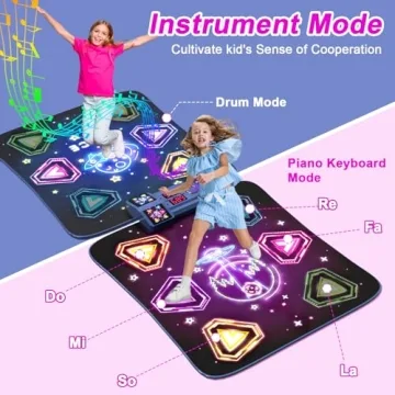 TooLion Kids Dance Mat - 5 Game Modes for Ages 3-12
